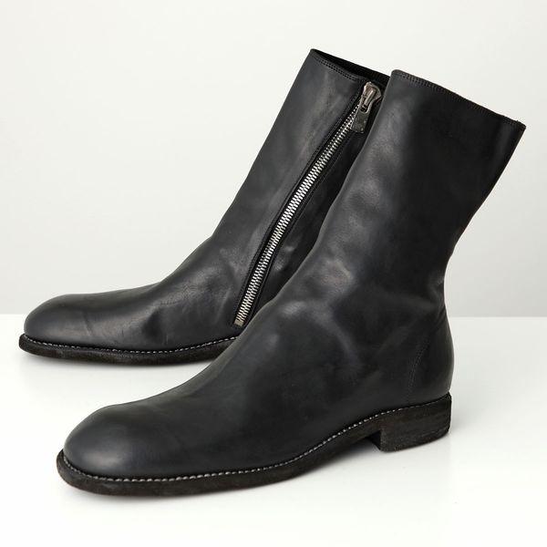 GUIDI グイディ サイドジップブーツ 698 メンズ ホースレザー GUIDI グイディ サイドジップブーツ 698 メンズ ホースレザー