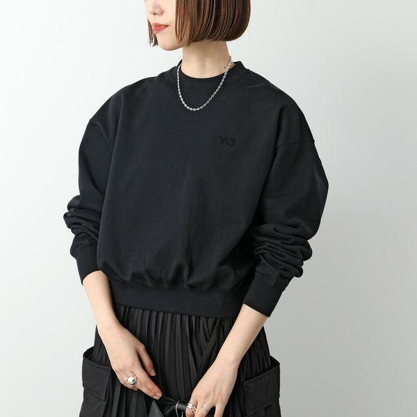 Y3*スエットトレーナー確実正規品レディース/adidas/ヨウジヤマモト Y-3 ワイスリー トレーナー FL CREW SWEAT JD9789 レディース