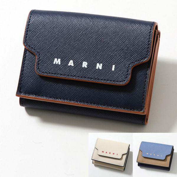 MARNI マルニ 三つ折り財布 PFMO0125U0 PFMO0125U1 LV520 MARNI マルニ 三つ折り財布 PFMO0125U0 PFMO0125U1 LV520