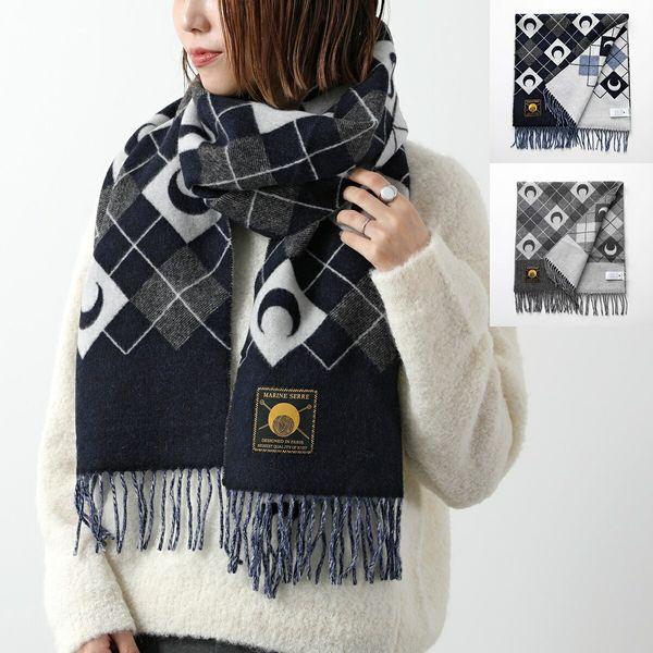 MARINE SERRE Marine Serre マリーン セル マフラー Scarf MARINE SERRE Marine Serre マリーン セル マフラー Scarf