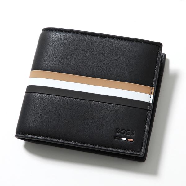 HUGO BOSS 財布 小銭入れ HUGO BOSS（ヒューゴ・ボス） 二つ折り財布 50517067 メンズ フェイク