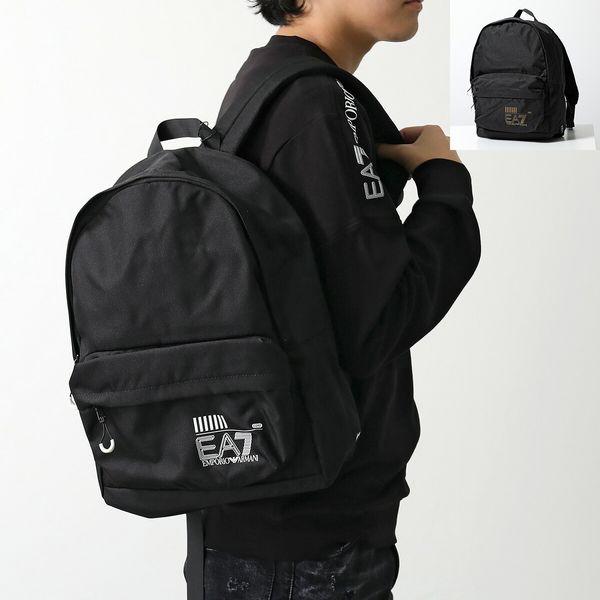 未使用 エンポリオアルマーニEA7 フロントロゴ バックパック・リュック EA7 EMPORIO ARMANI エアセッテ エンポリオアルマーニ バックパック