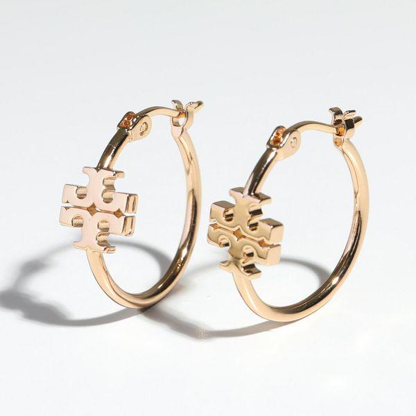 TORY BURCH（トリーバーチ） フープピアス SMALL ELEANOR HOOP