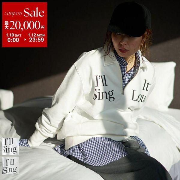 AWW スウェット oll オール スウェットシャツ Once half zip sweat 452-05516