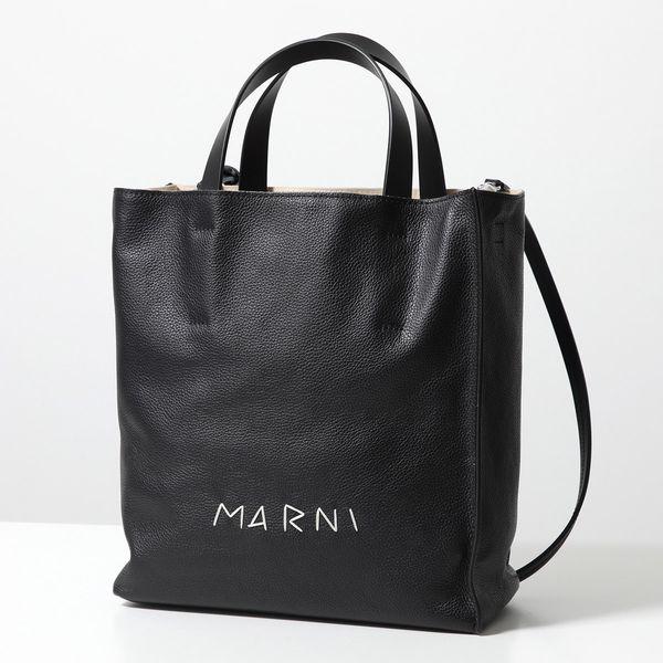 MARNI マルニ ミュゼオ トートバッグ 肩掛け A4可 レザー