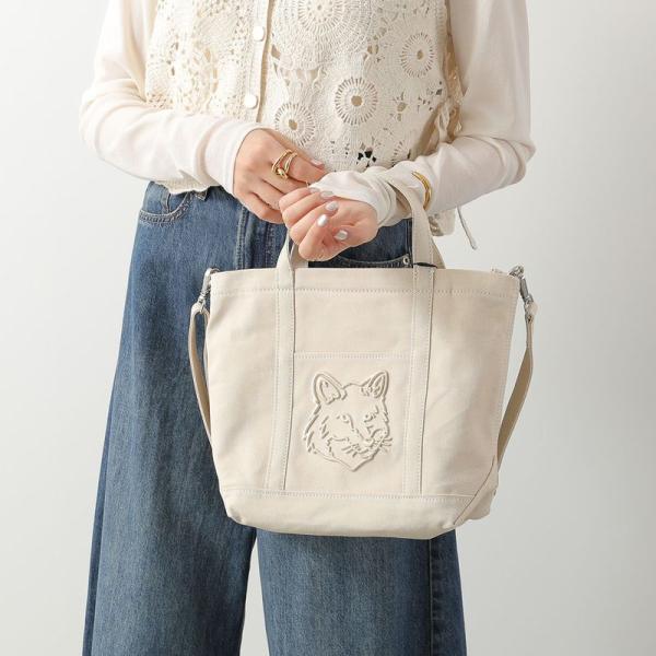 MAISON KITSUNE（メゾン キツネ） ハンドバッグ FOX HEAD SMALL