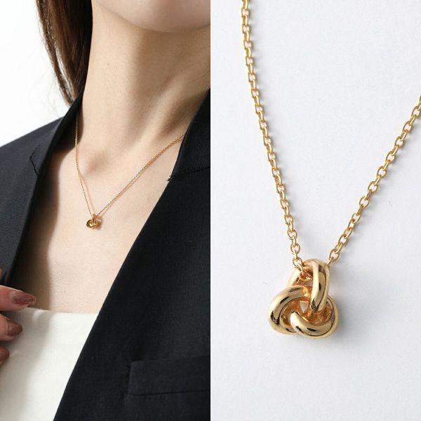 Otiumberg オティウムバーグ ネックレス Mini Knot Necklace ノット