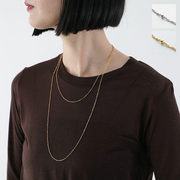 LAPUIS ラピュイ ネックレス 244-220128 SV925 LongThinネック B