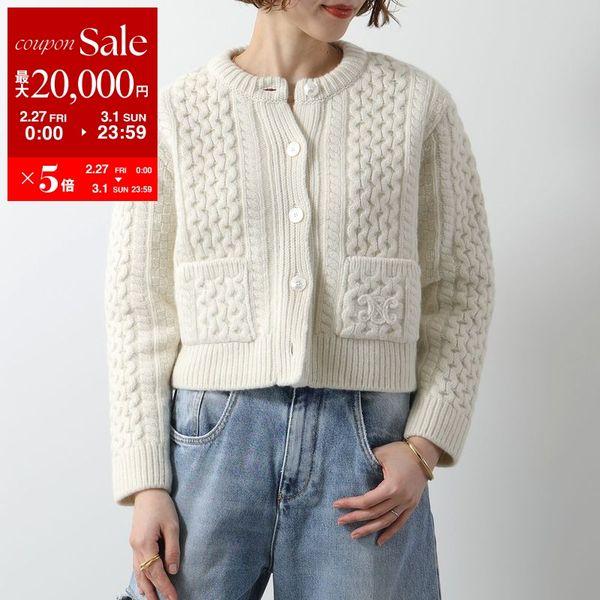 CELINE（セリーヌ） カーディガン RRV09U0117.01OW レディース ニット