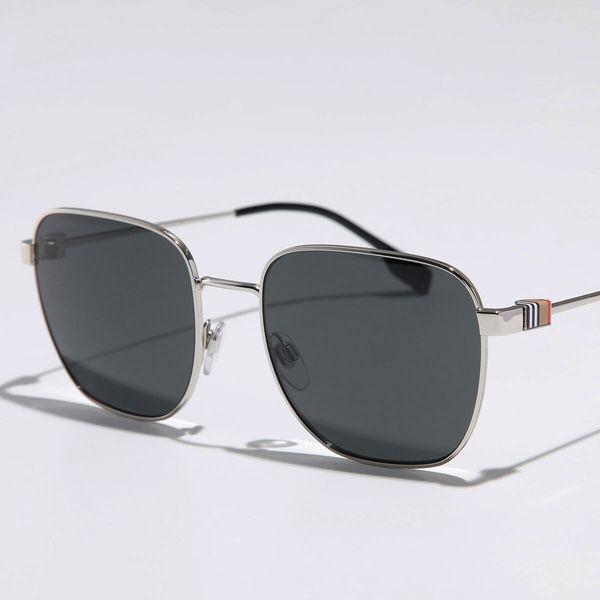 BURBERRY（バーバリー） サングラス B3142 メンズ ウェリントン型 細