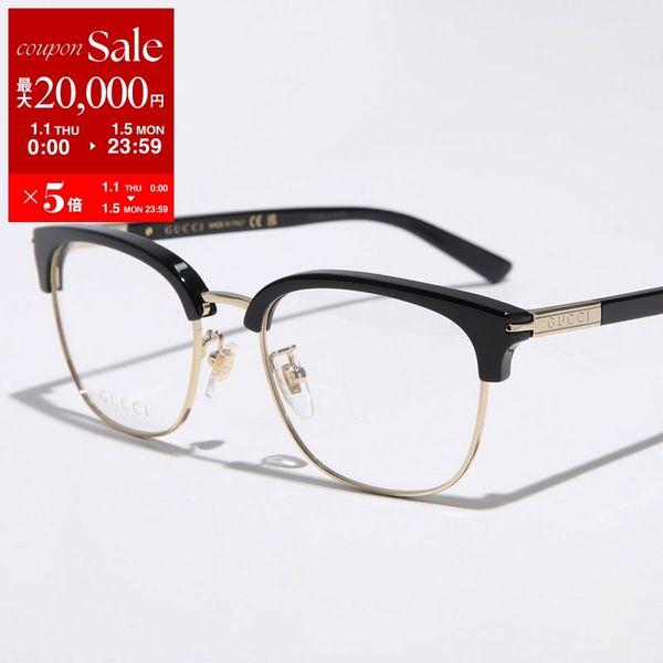 GUCCI（グッチ） メガネ GG1901OA メンズ サーモントブロー型 ロゴ