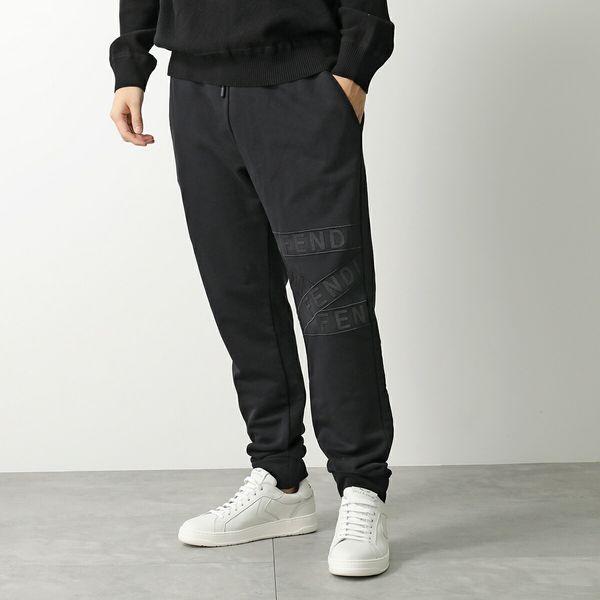フェンディ　スウェットパンツ46サイドフェンディロゴライン フェンディ スウェットパンツ46サイドフェンディロゴライン