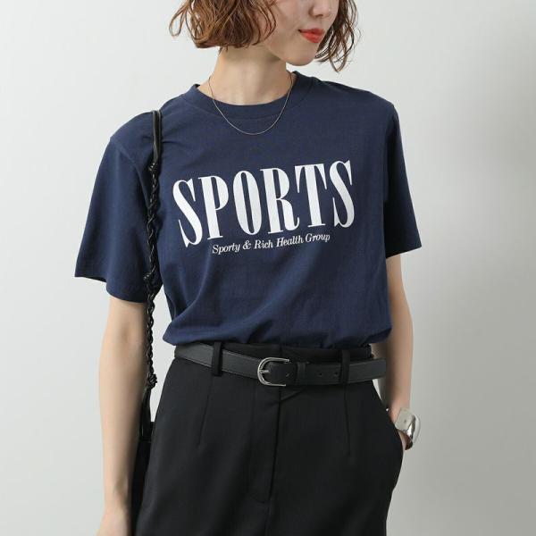 スポーティ アンド リッチ レディース トップス Tシャツ Sporty