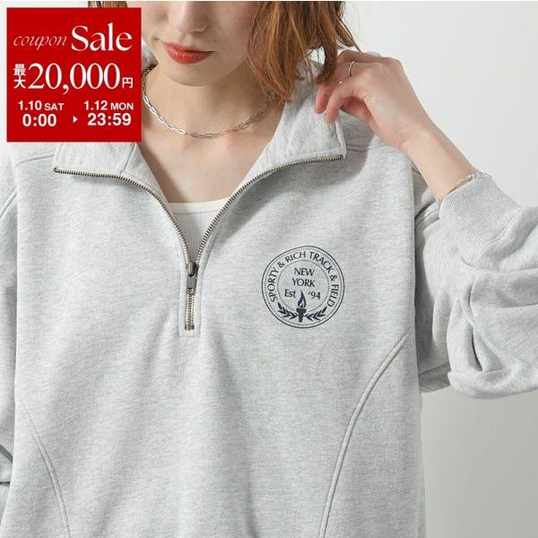 SPORTY&RICH スポーティアンドリッチ トレーナー QZAW2310 レディース