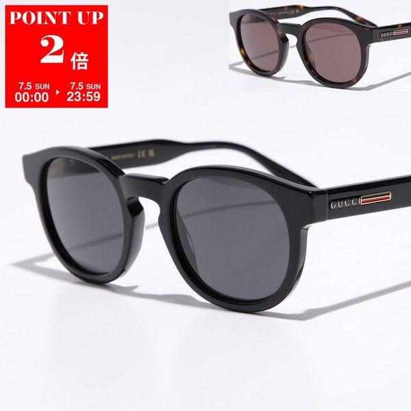 GUCCI（グッチ） サングラス GG0825S メンズ ボストン型 フルリム セル