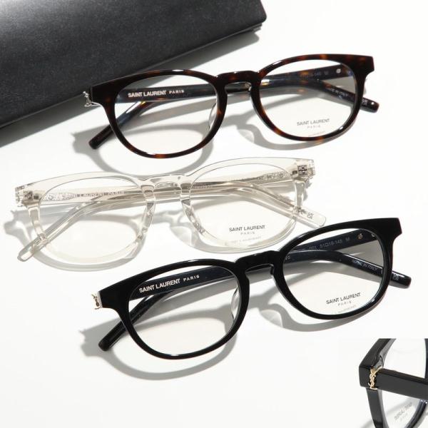 SAINT LAURENT サンローラン メガネ SL M123/F レディース オーバル型
