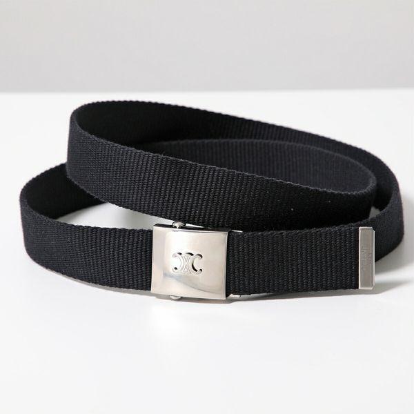 セリーヌ CELINE トリオンフ ラージ 30MM ベルト 衣料品 レザー メンズ レディース ブラック系 45BIE3AJG38SI90 【新品】 CELINE（セリーヌ） ベルト Large 30MM ラージ 45BIE3AJG.38SI