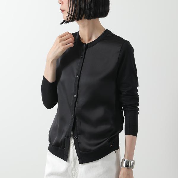 HERNO ヘルノ　イタリア製　カーディガン　ケーブル編み　42 シェットランド HERNO ヘルノ カーディガン/スタンドカラーニット/HERNO RESORT