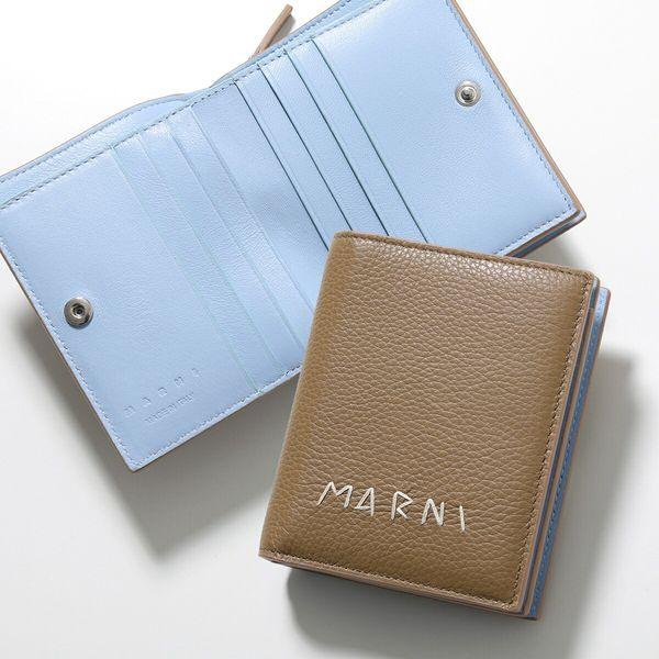 MARNI（マルニ） 二つ折り財布 PFMO0107U0 P6533 レディース レザー