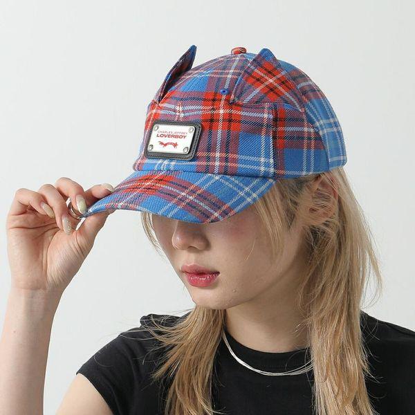 Charles Jeffrey loverboy 18SS レザー ベレー帽 251101M140000_1.jpg