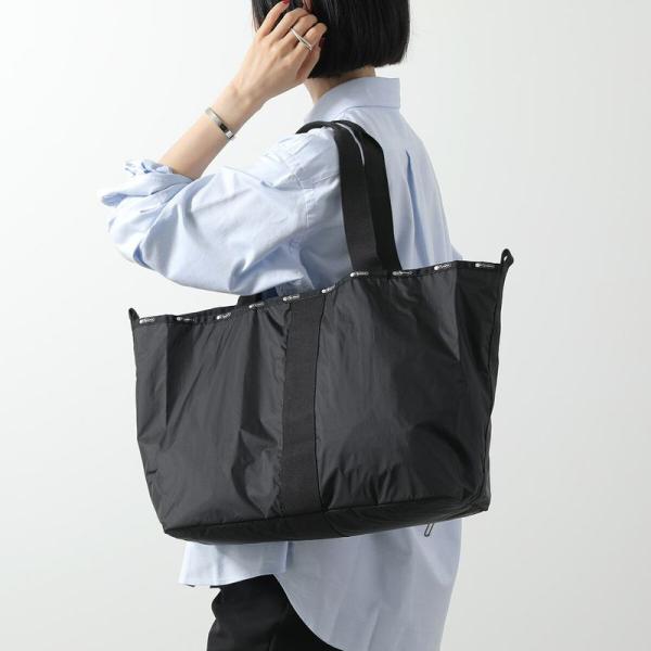 【レスポートサック】大容量 軽量 エッセンシャル トートバッグ ジム 黒ブラック LeSportsac レスポートサック トートバッグ GYM TOTE BAG 2430