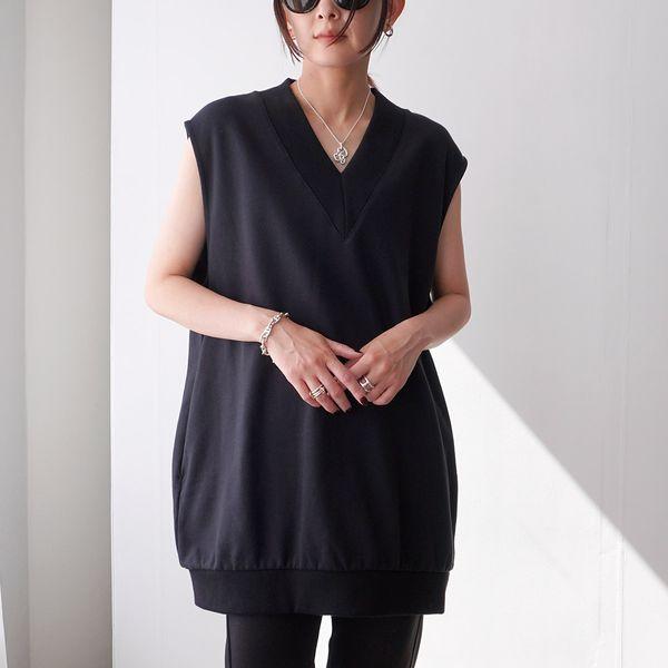euphoric' ユーフォリック ベスト V-neck Vest EU-CT5205 レディース V