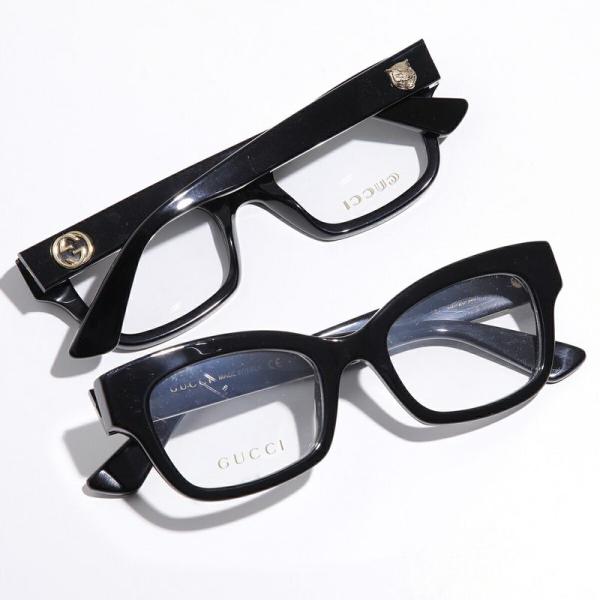 GUCCI（グッチ） メガネ GG0031O レディース フォックス型 メタルロゴ