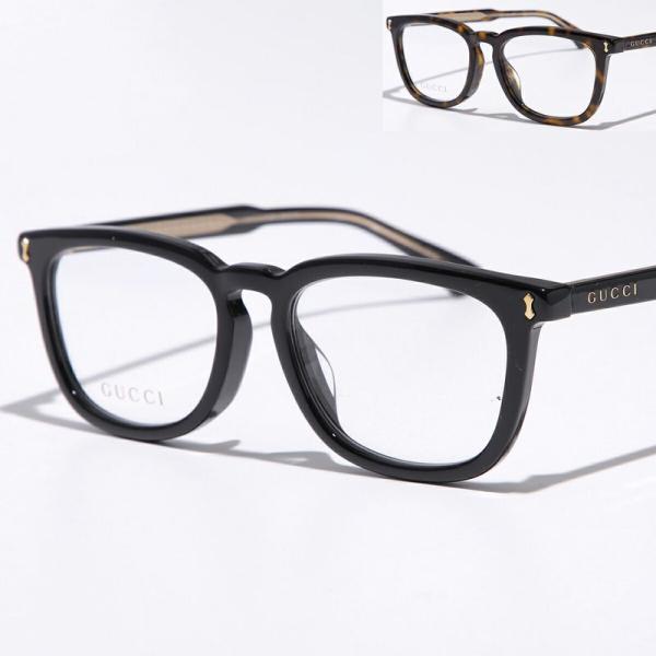 GUCCIダブルGロゴ メガネフレーム最終値下 GUCCI（グッチ） メガネフレーム ブランド ブラック 眼鏡 guc-gg-1406o