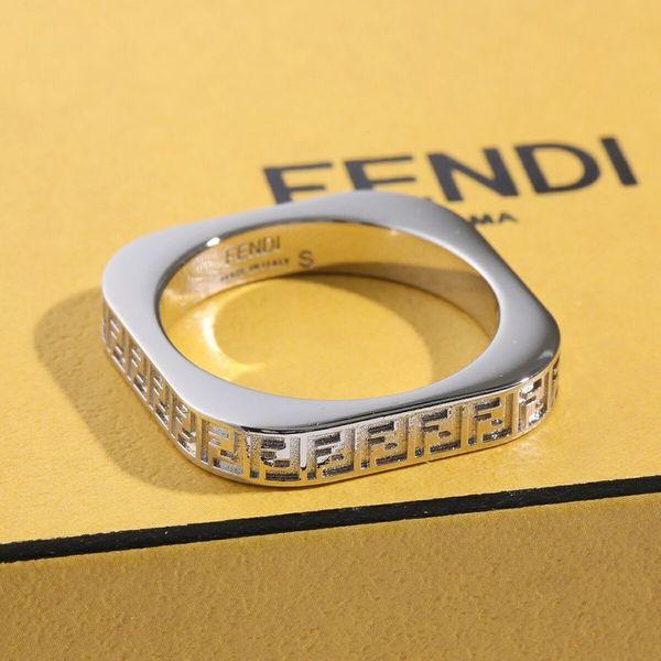 FENDI リング FENDI（フェンディ） リング 7AJ755 B08 メンズ FFロゴ 指輪