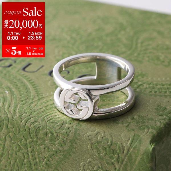 極美品✨グッチ GUCCI　指輪　リング　12号　インターロッキング 極美品✨グッチ GUCCI 指輪 リング 12号 インターロッキング