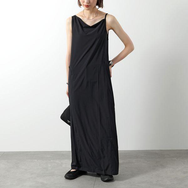 ワイスリー アディダス ロングワンピース ノースリーブ ドローコード スリット TWILL DRESS Y-3│Y-3 ワイスリー