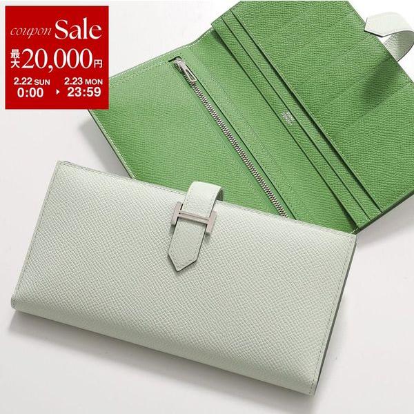 HERMES（エルメス） 二つ折り長財布 Bearn Souffle VERSO ベアン
