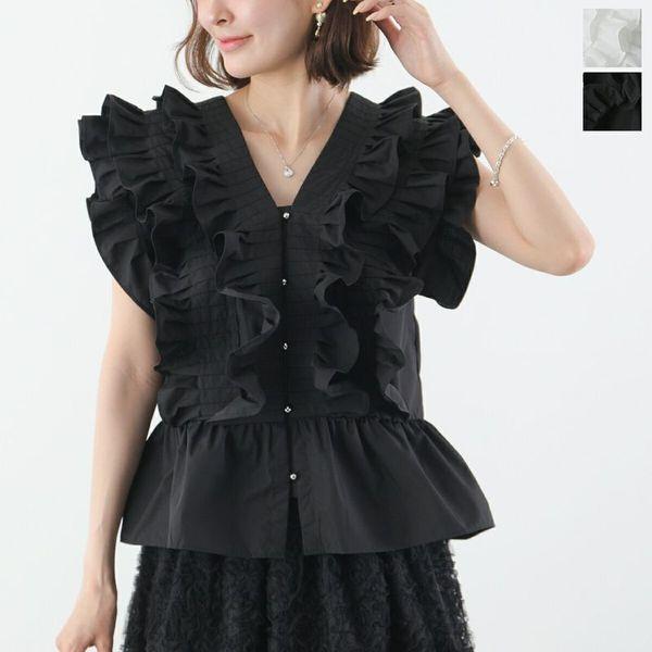 PICCIN ピッチン ブラウス 906320 レディース ラッフル フリル