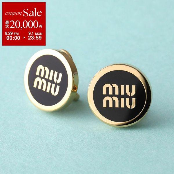 miu MIUMIU ミュウミュウ イヤリング 5IO213 2F6T レディース