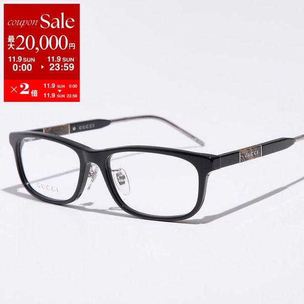 GUCCI グッチ メガネ GG0858OJ メンズ スクエア型 セルフレーム