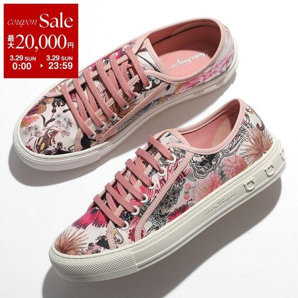 FERRAGAMO（フェラガモ） スニーカー 0737448 BORG PRINT ボルグ 