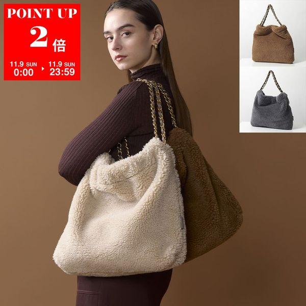 VIOLAd'ORO ヴィオラドーロ トートバッグ ELMO エルモ S V-8931