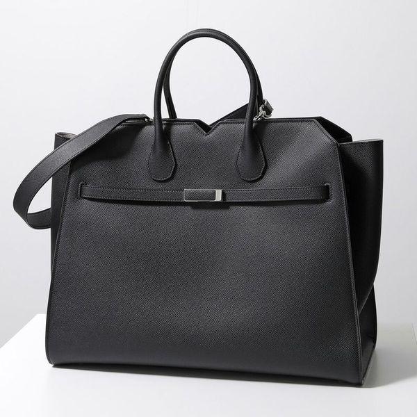 T*a様 ヴァレクストラ　ミラノトートバッグ　濃紺　Valextra Valextra（ヴァレクストラ） トートバッグ Milano ミラノ ラージ