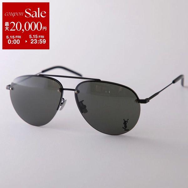 イヴサンローラン YSL2217/S KJ1 サングラス ブラック メタルフレーム　フルリム　ティアドロップ ITB7MCSHRA5O SAINT LAURENT サンローラン サングラス CLASSIC 11/F M メンズ ティア