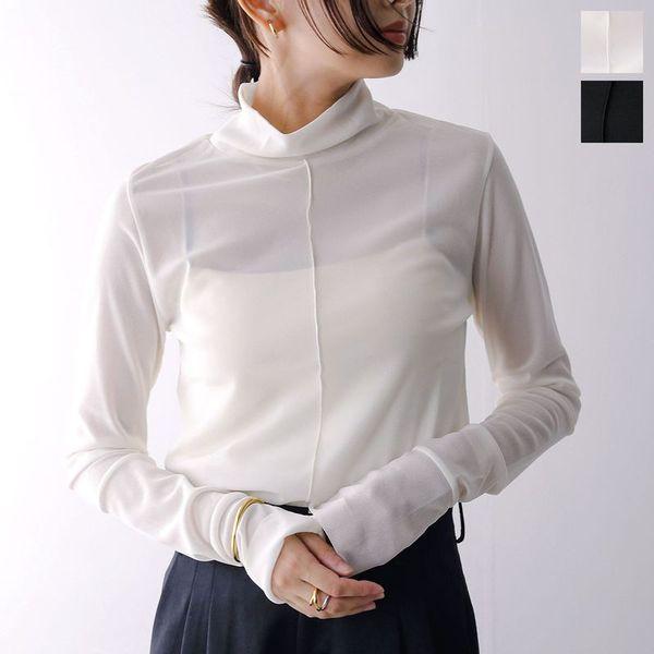 anana（アナナ） 長袖 カットソー a15-007 レディース メッシュ