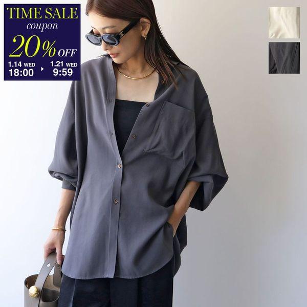 CHIGNON（シニヨン） シャツ 1854-013KK レディース ドレープ タック