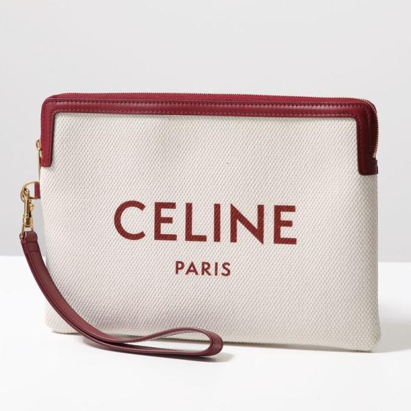 CELINE（セリーヌ） クラッチバッグ Small Pouch with strap 10J502ECW