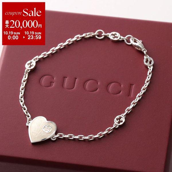 グッチ ブレスレット GUCCI シルバー GUCCI グッチ ブレスレット 645546 J8410 レディース インター