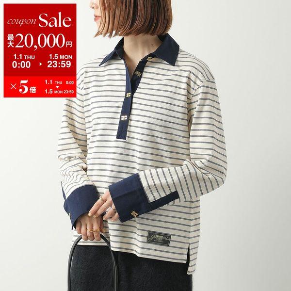 GANNI（ガニー） ポロシャツ Single Piquet Jersey Polo T4215 3701