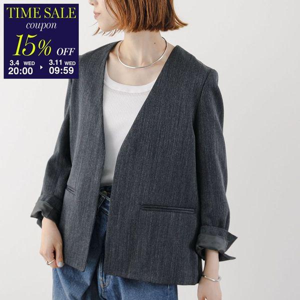 marmors マルモア ジャケット no collar jkt 0225305120