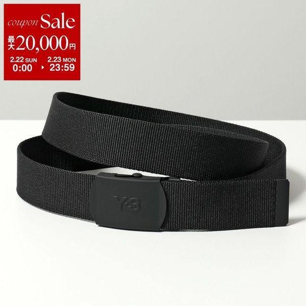 Y-3 BELT(M black): Y-3｜WILDSIDE YOHJI YAMAMOTO（ワイルドサイド
