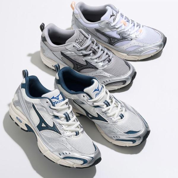 MIZUNO ミズノ スニーカー MXR D1GA2451 レディース ローカット レースアップ 厚底 レトロランニングスタイル シューズ 靴 カラー3色