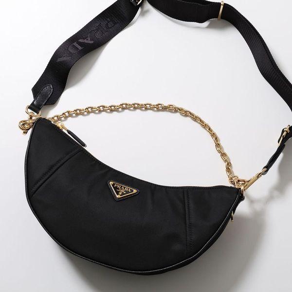 PRADA プラダ ハンドバッグ Demi-Lune ドゥミ リュンヌ 1BH222