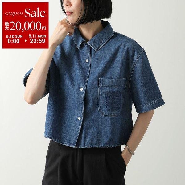 LOEWE（ロエベ） シャツ S616Y1DX01 レディース 半袖 デニム コットン