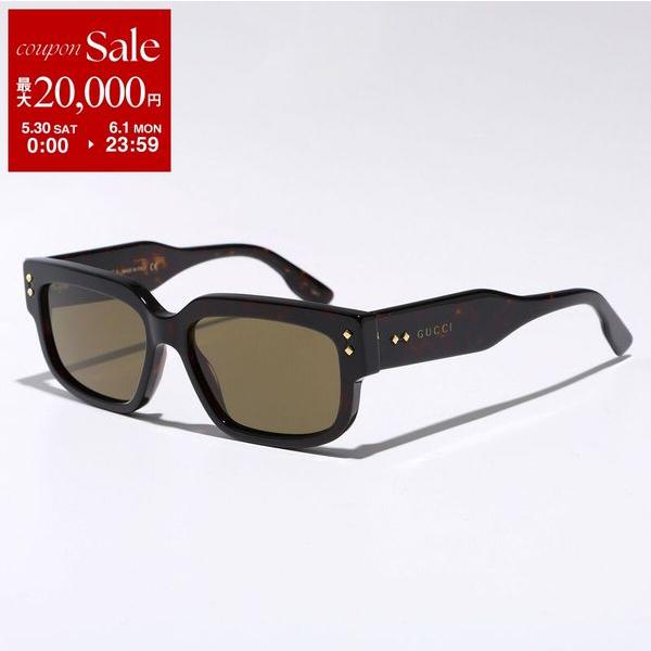 GUCCI（グッチ） サングラス GG1218S レディース スクエア型 セル
